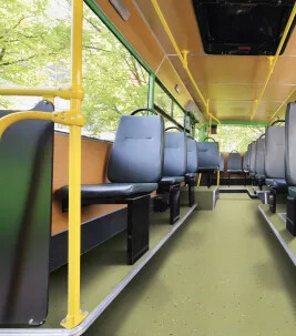Step safety vinyl - Bus flooring